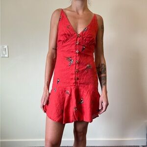 Farm Rio mini dress cute animal print